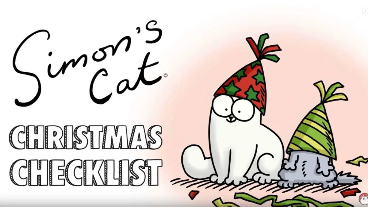 Video Des es So Feiert Simon S Cat Weihnachten Cat News Net
