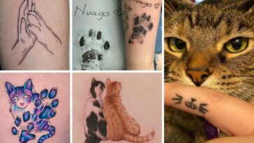 Die schönsten Ideen für Katzen Tattoos